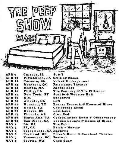 The Peep Show Tour Begins