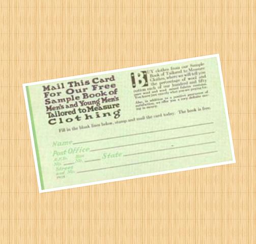 NACIMIENTO DEL MARKETING DIRECTO