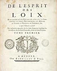 A törvények szelleméről