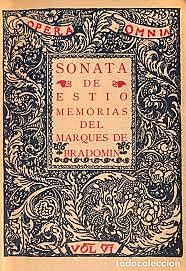 Obra literaria Sonata de estio ( Valle-Inclán )