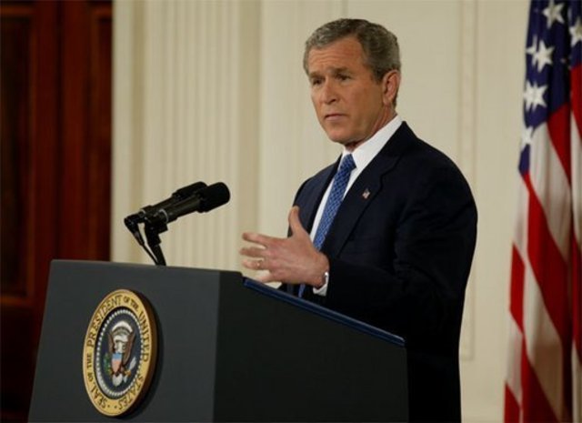 President Bush Announces that Time is Running Out for UN Inspections in Iraq