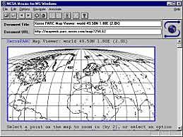 Les premières cartes géographiques sur le Web.