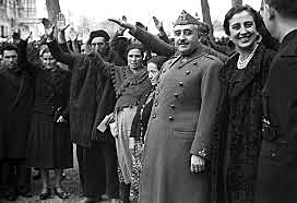 Franco entraba en Barcelona