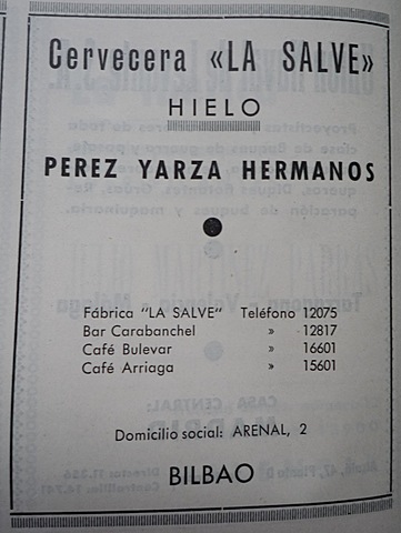 "Cervecera La Salve"