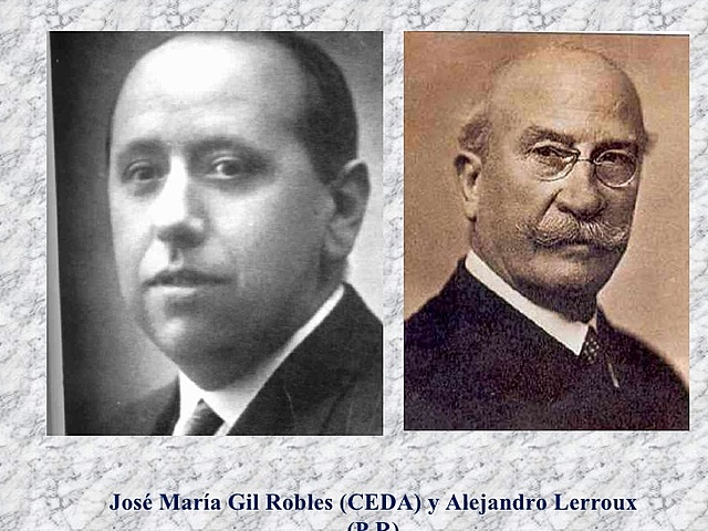 Alejandro Lerroux Y Gil Robles