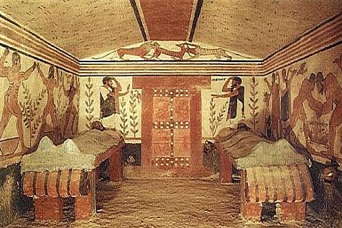 Pintures Murals de la Tomba dels Àugurs
