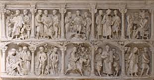 Relleus del sarcòfag de Juni Basso