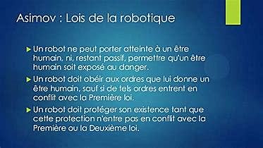 Les lois de la robotique