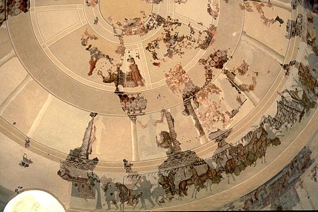 Mosaics de la cúpula del mausoleu romà de Centcelles