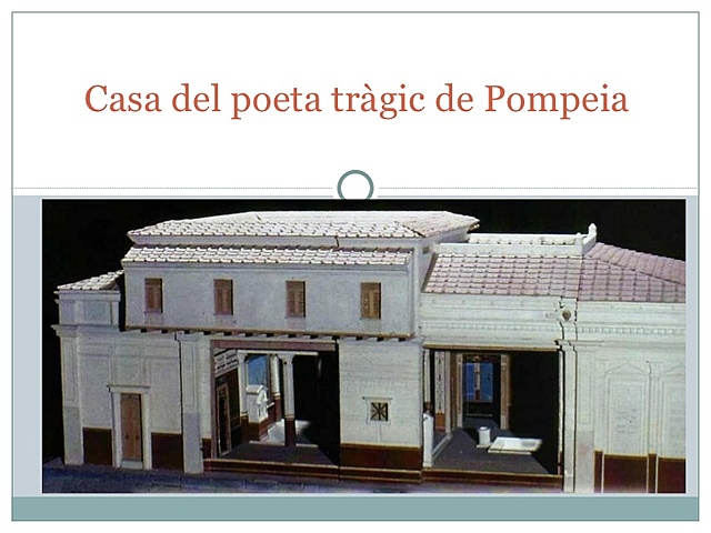 Casa del poeta tragic de Pompeia