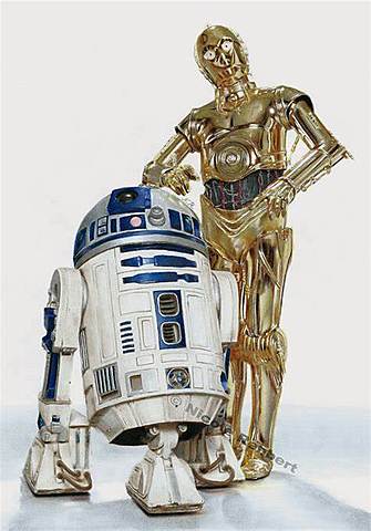 R2D2 ET C3P0