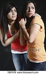 Polly tells maya that they both were with the black coat guy and  the mummy