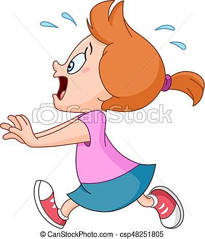 Maya runs from the man and reaches the museum