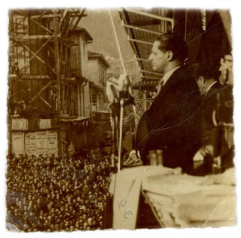 Gaitan se convierte en jefe unico del partido Liberal