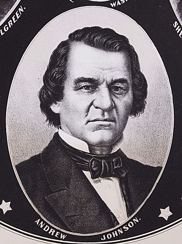 Andrew Johnson declares an end to the American Civil War