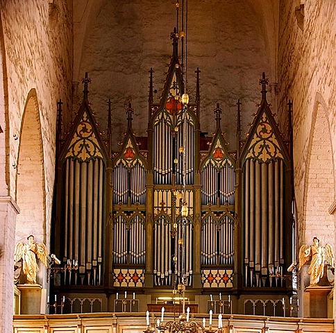 Valga Jaani kiriku oreli ehitas Friedrich Ladegast.