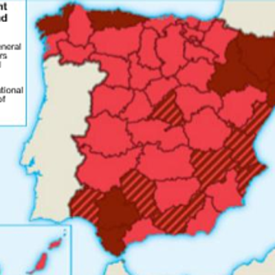 Timeline: Spain. Restoration and Civil War.