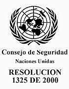 Resolución 1325 del Consejo de Seguridad