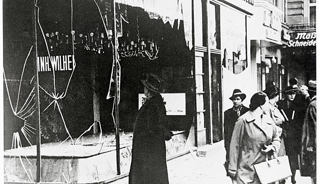 La noche de los cristales rotos