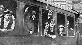 Timeline: SLOVENCI V PRVI SVETOVNI VOJNI IN ODLOČITEV ZA KRALJEVINO SHS