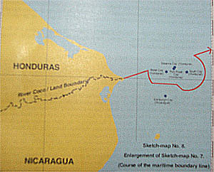 Conflcito Honduras Nicaragua Paralelo 15