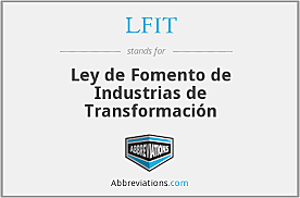 Ley de Industrias de Transformación
