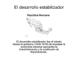 El desarrollo estabilizador