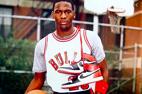 Nike Signs with Michael Jordan