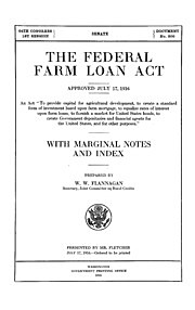 Federal Farm Loan Act