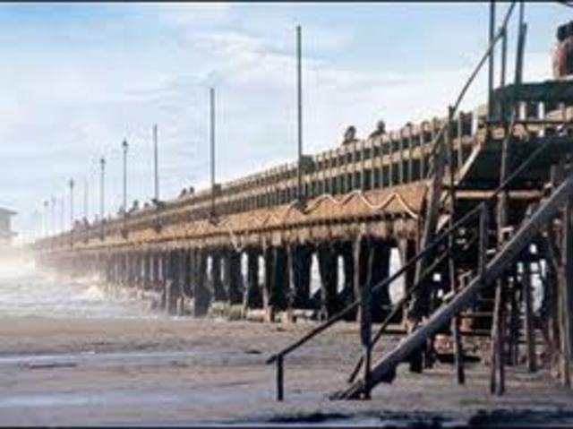 Inauguracion del muelle de Puerto
