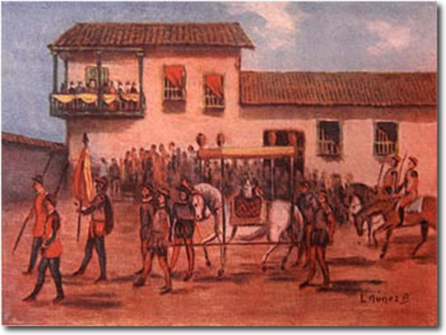 Se reinstala en Santafé la Real Audiencia.