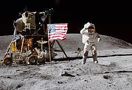 THE FIRST MAN ON THE MOON