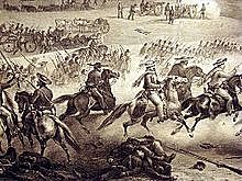 En plena guerra entre liberales y conservadores.