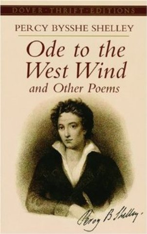 Percy Bysshe Shelley writes "Ode to the West Wind"
