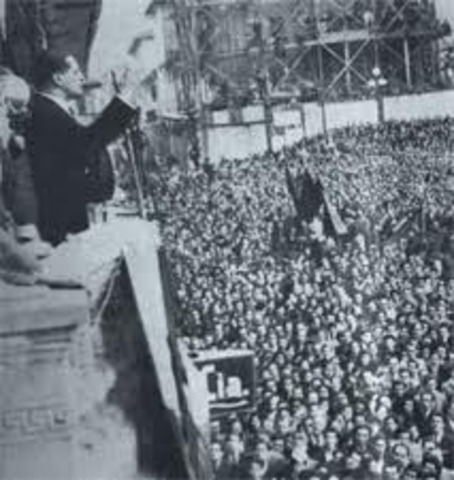 Diferencias inconciliables entre los candidatos Gabriel Turbay y Jorge Eliécer Gaitán