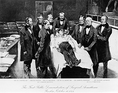 The First Use of Ether Anesthetic