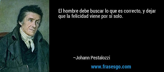 JOHANN HEINRICH PESTALOZZI