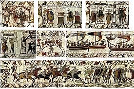 L'arazzo di Bayeux viene commissionato dall'arcivescovo Oddone per inaugurazione della cattedrale di Bayeux