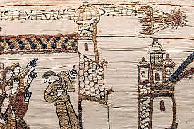 Napoleone porta l'arazzo a Parigi