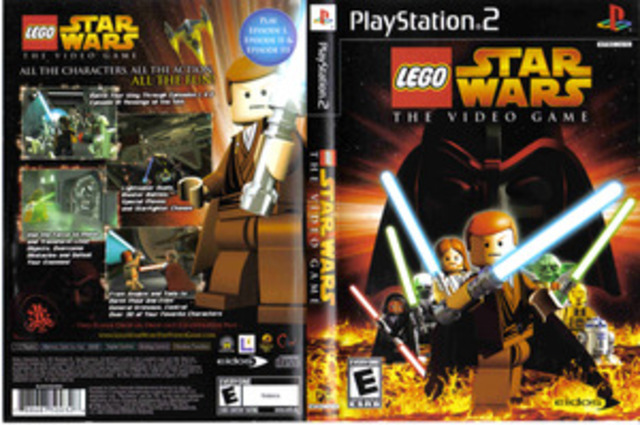 I play star wars lego