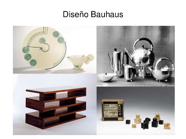 DISEÑO INDUSTRIAL BAUHAUS