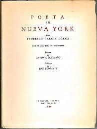 Obra literaria Un poeta en Nueva York