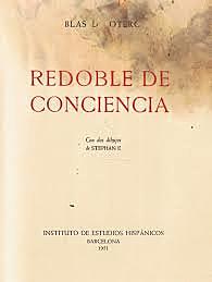 Obra literaria Redoble de conciencia ( Blas de Otero )