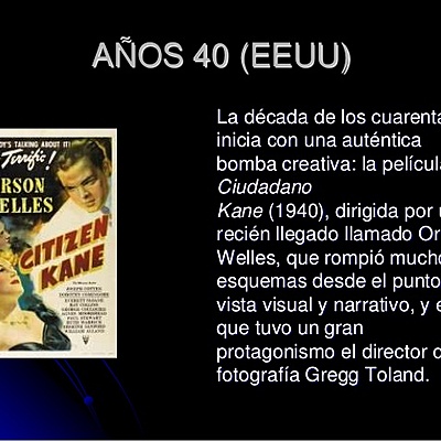 Timeline: Historia de la musica en el cine de Jorge López Arcos