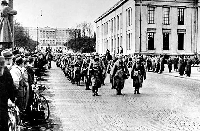 Tyskland angriper Danmark og Norge