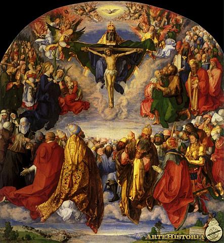 Adoración de la Santísima Trinidad de Durero