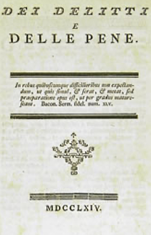 dei delitti e delle pene