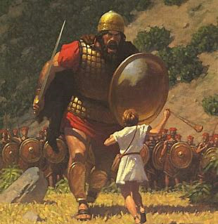 David and Goliath