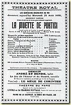 Représentation de la muette de Portici
