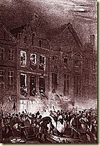 Soulèvement des Belges à Bruxelles